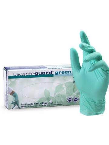 5126 KP SEMPERGUARD ECO GREEN NITRILE RUKAVICE 200 KS / S-1