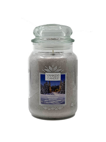 YC0278 YC CANDLELIT CABIN LARGE JAR 623 G-1